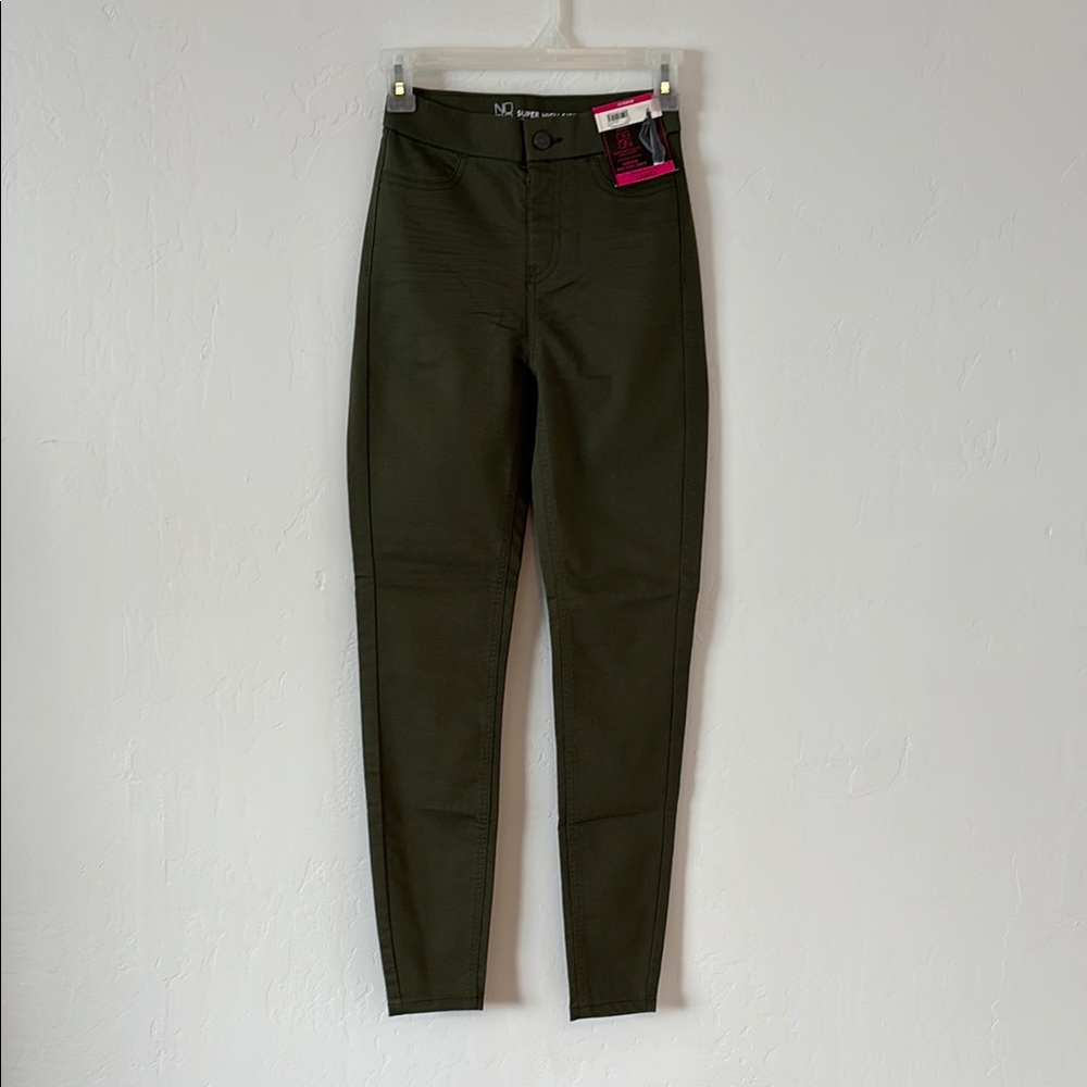 FINAL! NWT! Olive Green High Rise Stretch Jeans